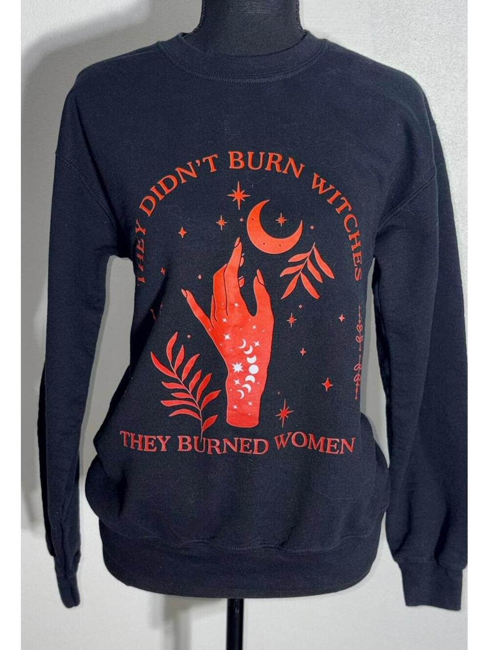 Women's Black Sweatshirt Size S